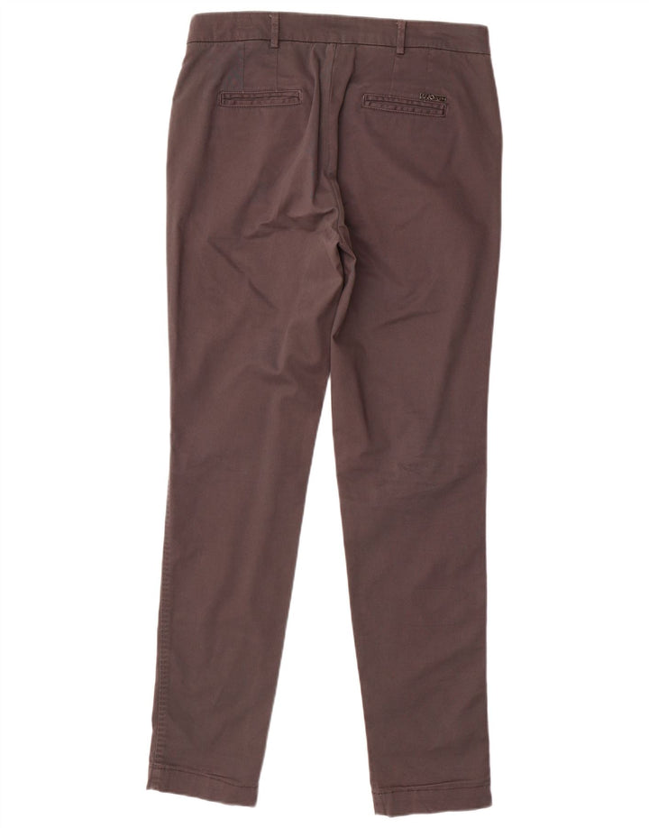 LIU JO Pantalones chinos ajustados para mujer W29 L31 Gris
