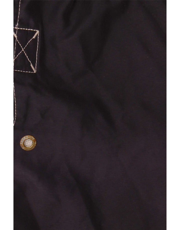 Superdry Shorts De Baño Gráficos Para Hombre Poliéster Azul Marino Medio