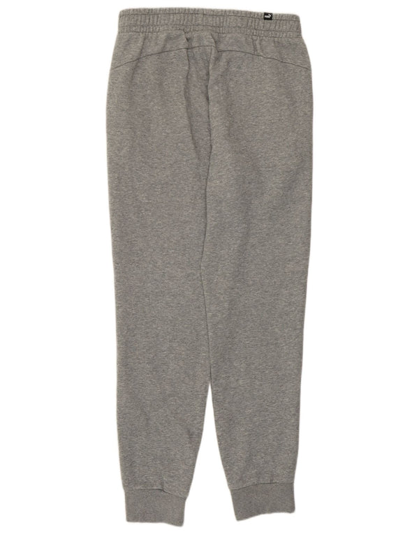 Pantalones De Chándal Puma Joggers De Algodón Moteado Gris Medio |
