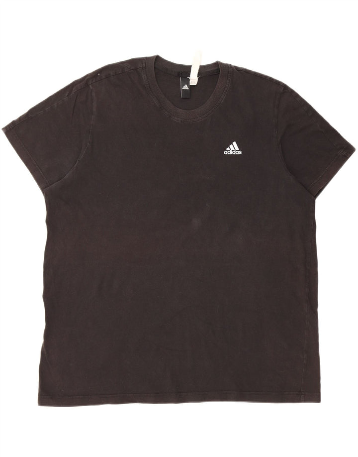 ADIDAS Camiseta Hombre Top 2XL Algodón Negro