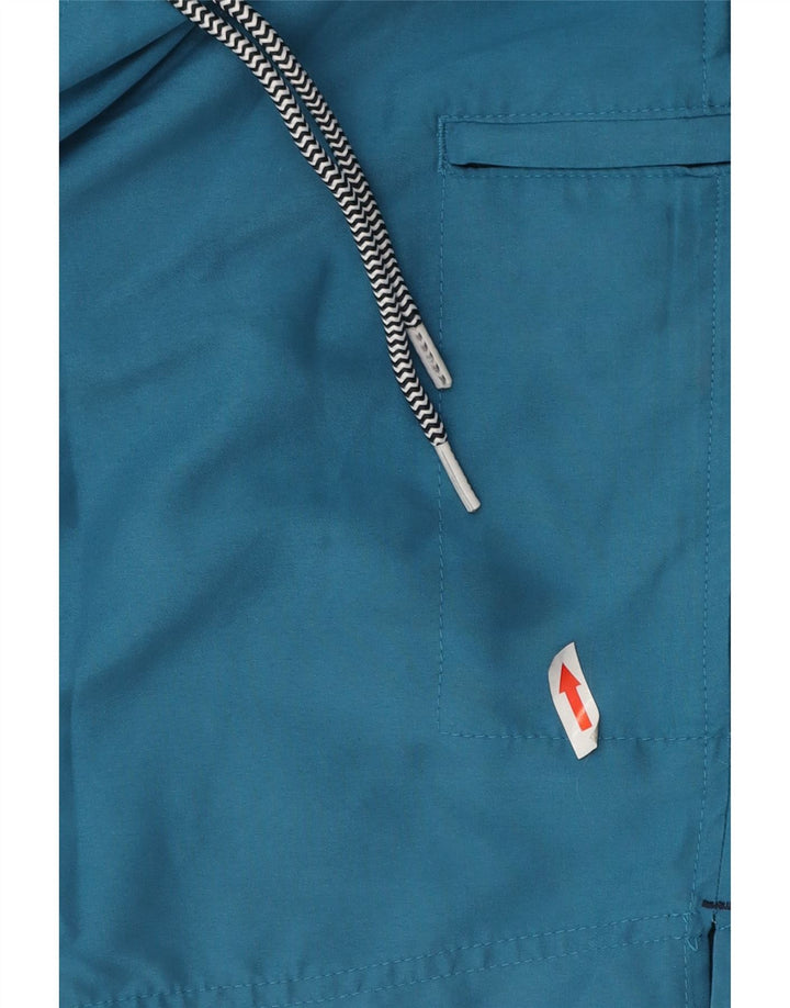 Marks & Spencer Mens Peacock Cargo Bañador Shorts Azul Medio Poliéster