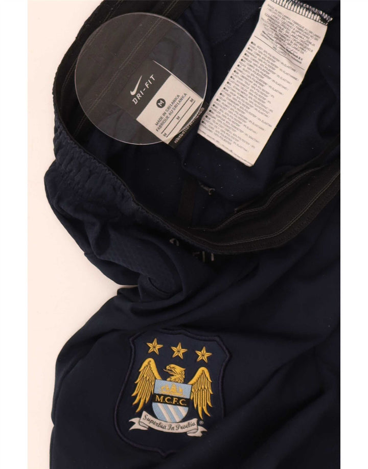 Pantalones De Chándal Nike Manchester City Para Hombre Poliéster Azul Marino Mediano