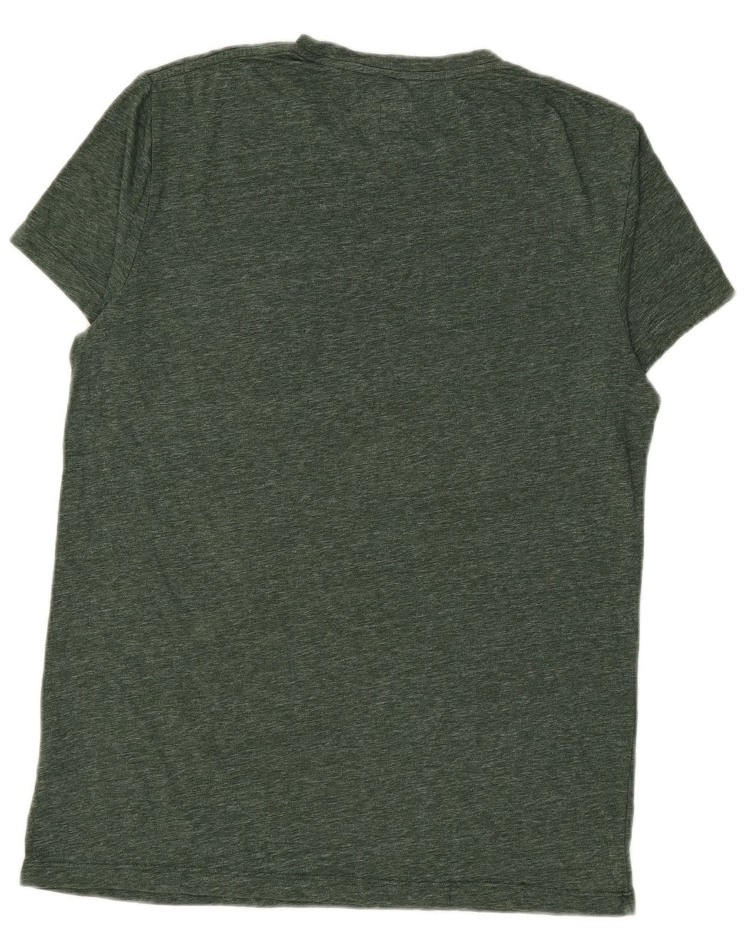 JACK WILLS Camiseta Hombre Top Grande Algodón Verde