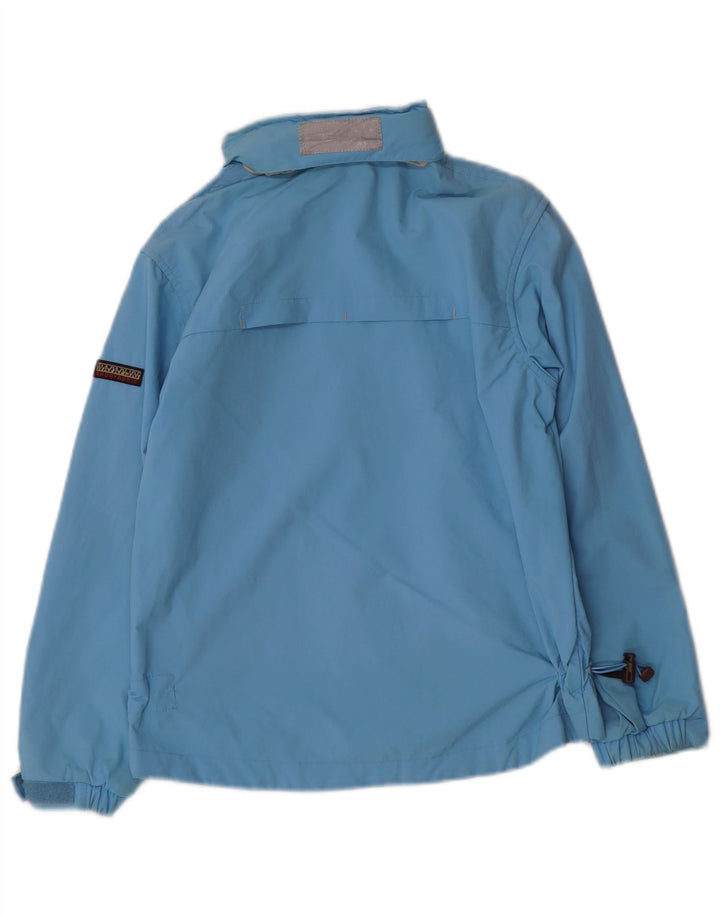 Napapijri Chaqueta impermeable Geographic para niños 9-10 años Nylon azul