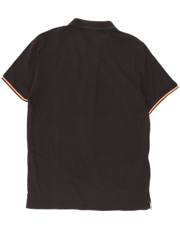 CHAMPION Polo Hombre XL Algodón Negro