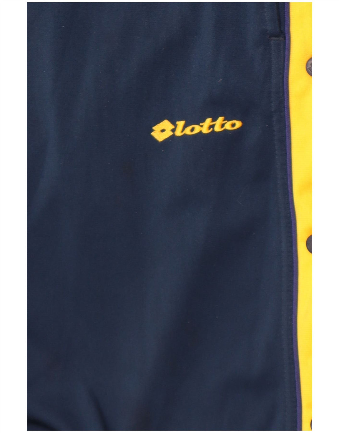 Lotto Hombre Joggers Pantalones De Chándal Medium Azul Marino Colorblock