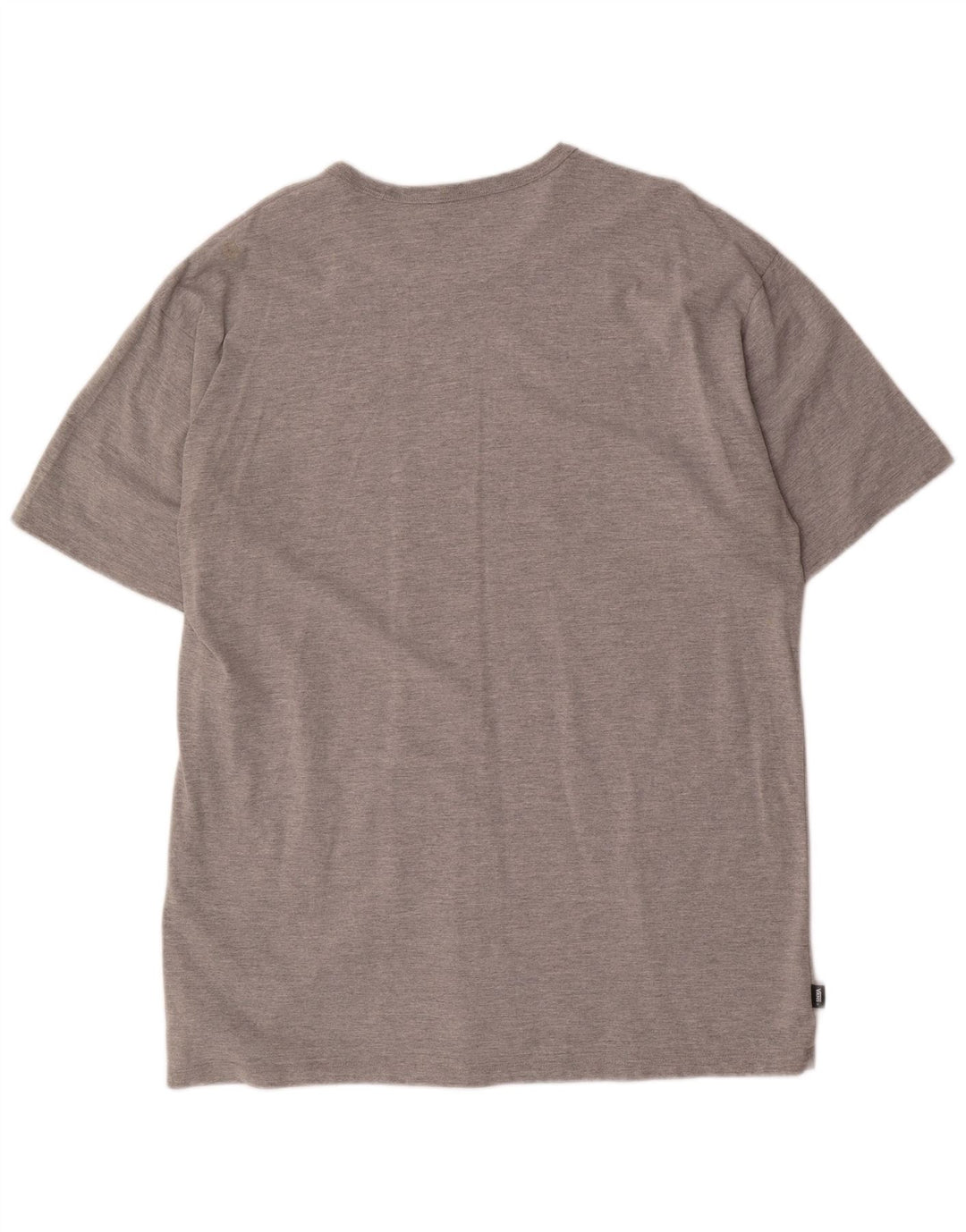 VANS Hombre Classic Fit Camiseta Top XL Gris Algodón