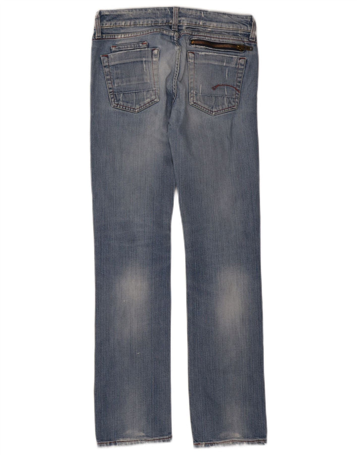 Jeans Rectos G-Star Mujer W27 L32 Algodón Azul