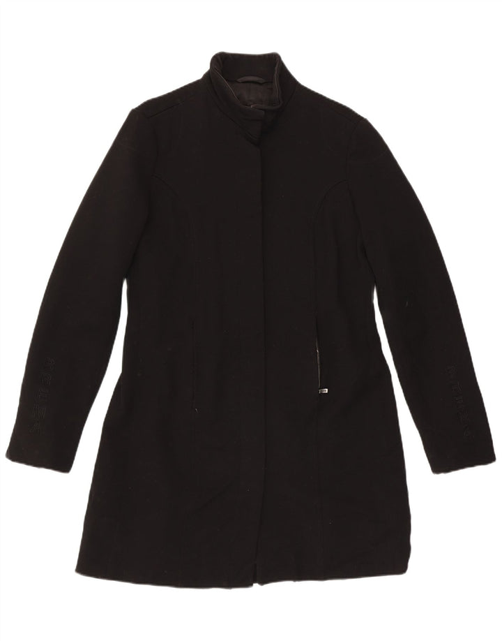 BREMA Womens Overcoat IT 46 Large Black Nylon
