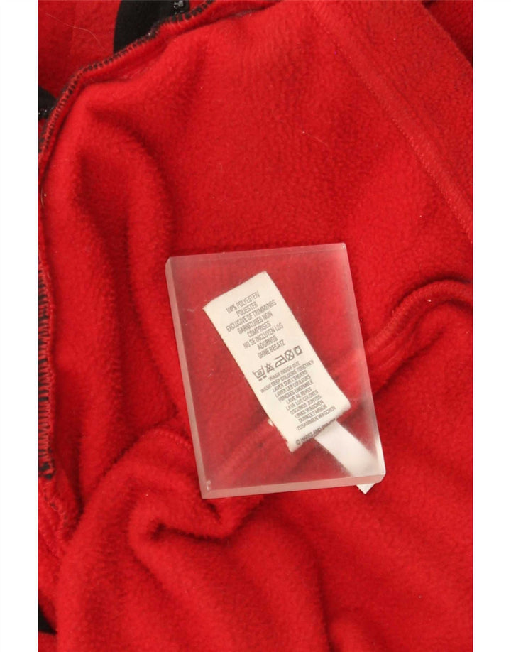 Marks & Spencer Chaqueta polar St. Michael para hombre UK 46 Poliéster rojo grande