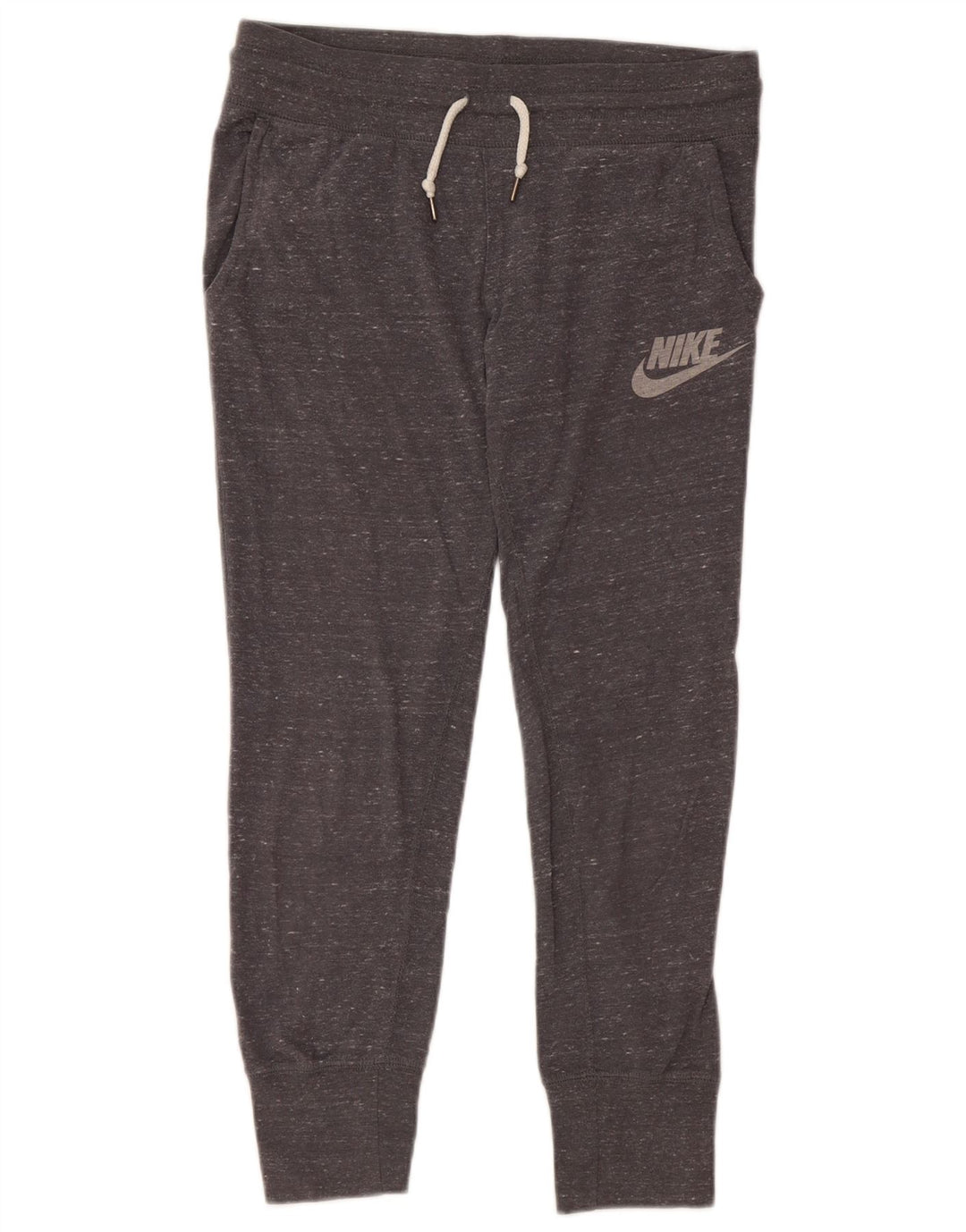NIKE - Pantalones de chándal para mujer, talla 6, XS, algodón moteado gris