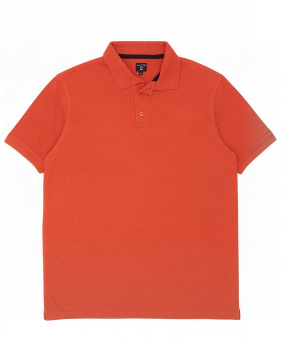 James Pringle Polo para hombre de algodón naranja medio