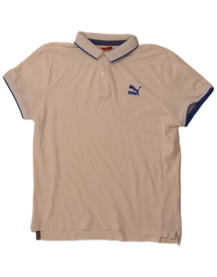 PUMA Polo para hombre XL Off White