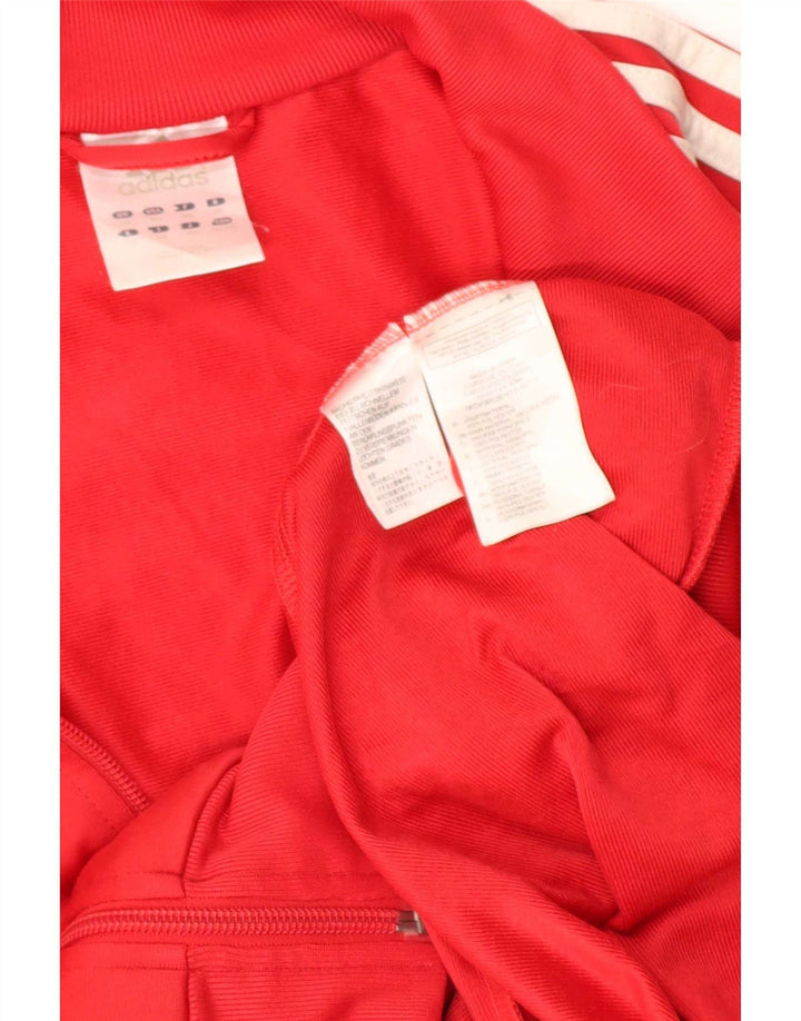 Adidas Hombre Chándal Top Chaqueta 2XL Rojo Poliéster