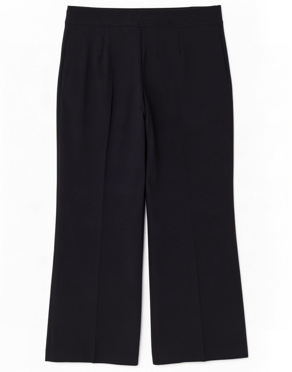 Marks & Spencer Pantalones Casuales para Mujer UK 12 Medium W30 L28 Azul Marino
