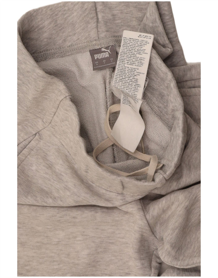 PUMA Pantalones de chándal para mujer Joggers UK 10 Small Grey Poliéster
