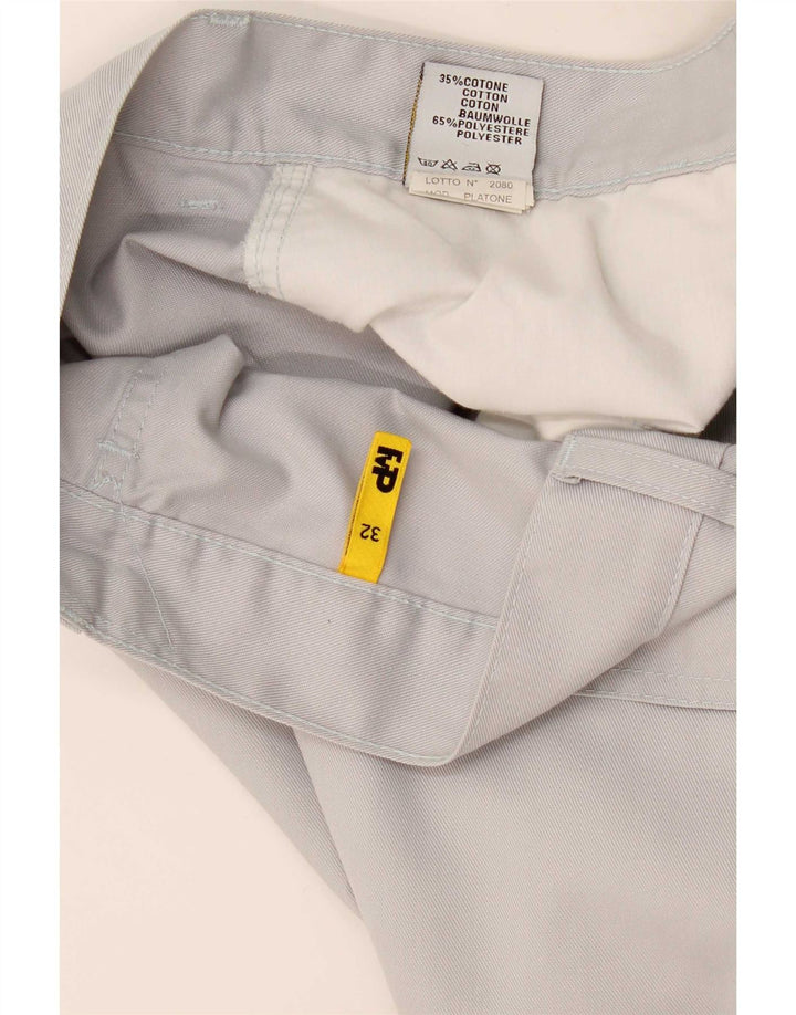 Meltin' Pot Pantalones cortos cargo para hombre W32 Algodón gris medio
