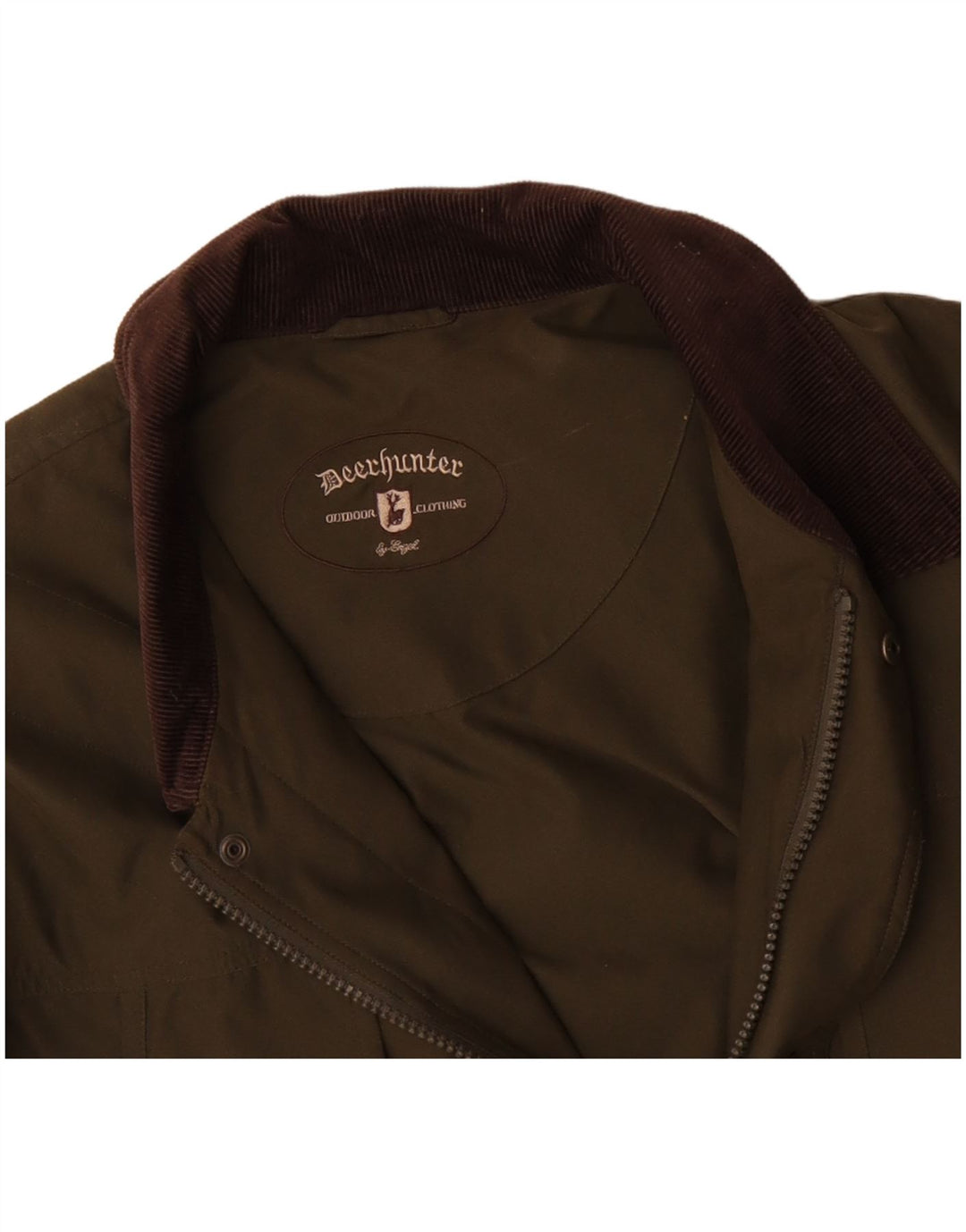 DEERHUNTER Chaqueta utilitaria para hombre UK 44 2XL Caqui Poliamida