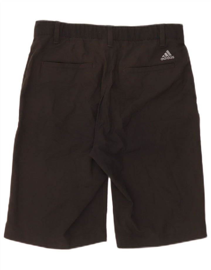 Adidas Mens Chino Shorts W30 Medio Negro Poliéster
