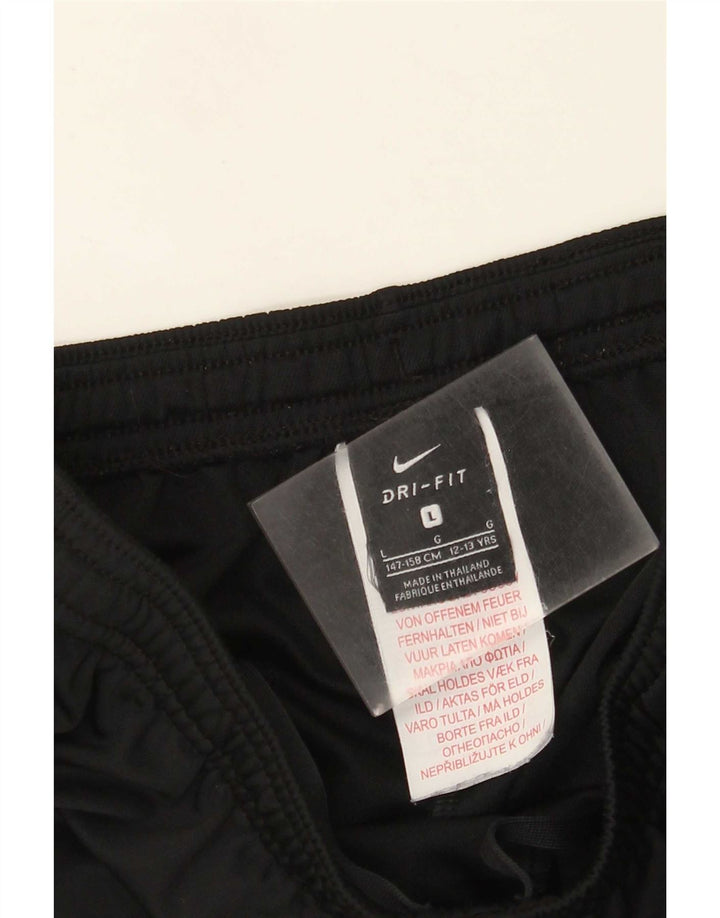 Nike Pantalones de chándal Dri Fit para niños 12-13 años Grande Negro Poliéster