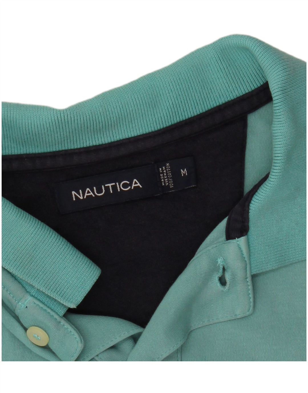 NAUTICA Polo Holgado De Algodón Turquesa Medio Hombre