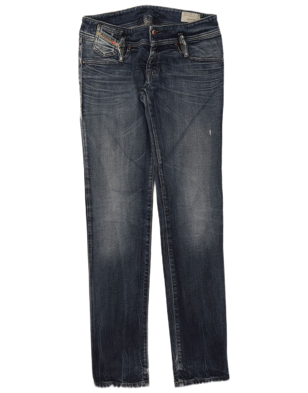 Diesel Mujer Matic Slim Jeans W30 L32 Algodón Azul