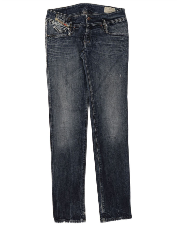 Diesel Mujer Matic Slim Jeans W30 L32 Algodón Azul