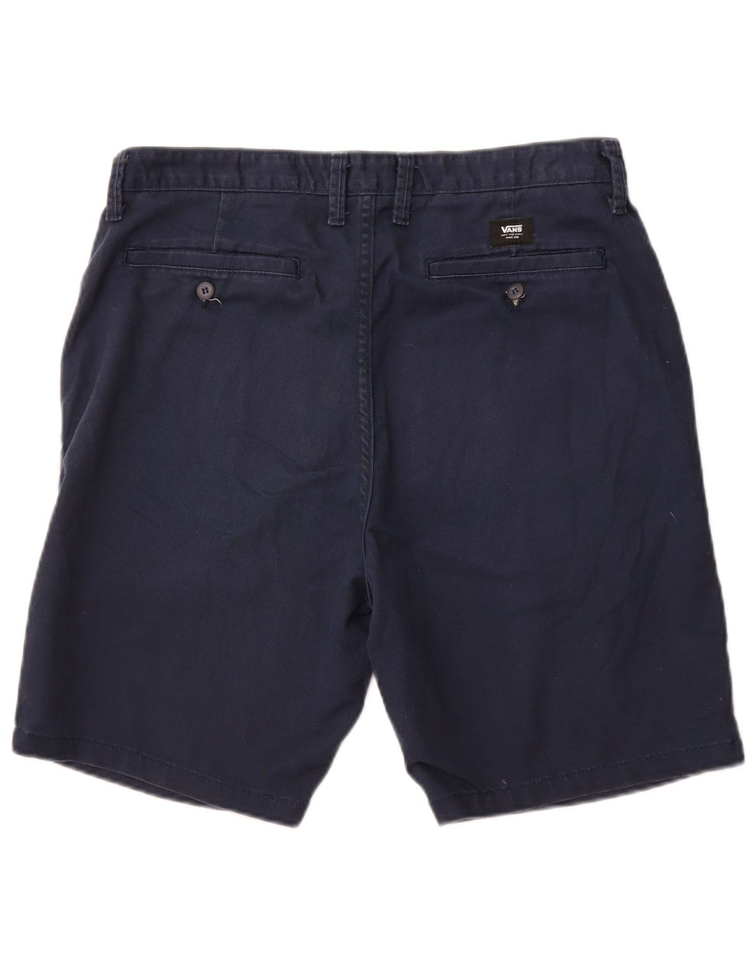 VANS Pantalones cortos chinos para hombre W34 Large Azul marino Algodón