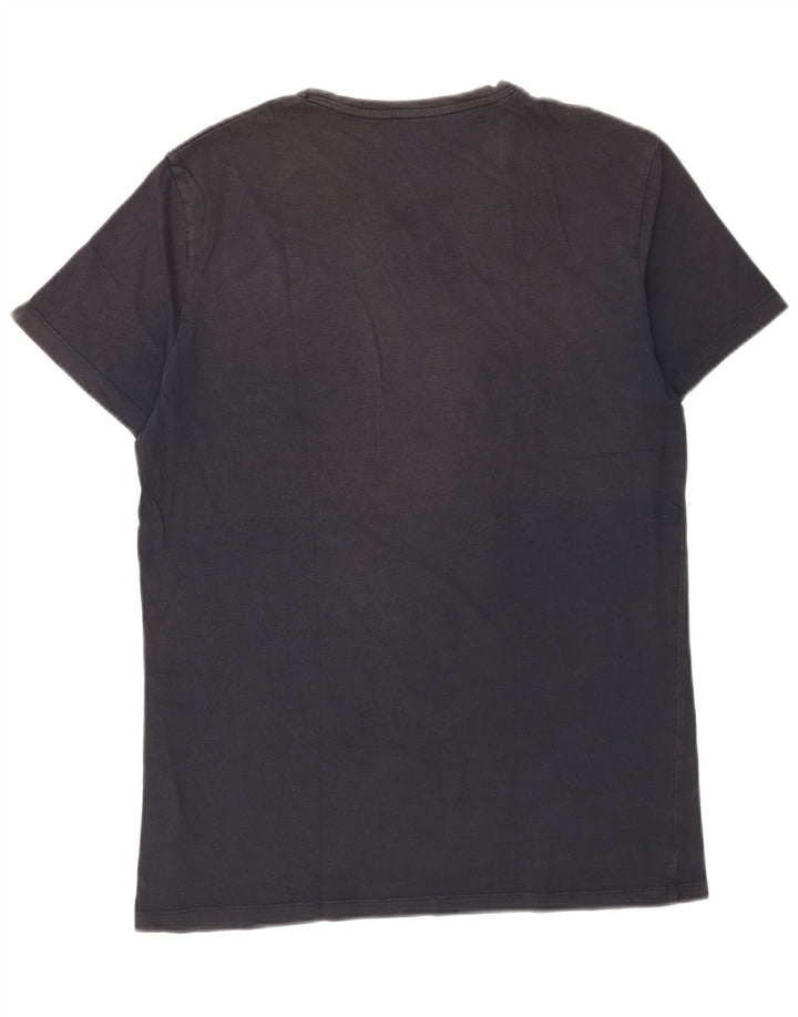Timberland Camiseta gráfica para hombre Top Medium Azul marino Algodón