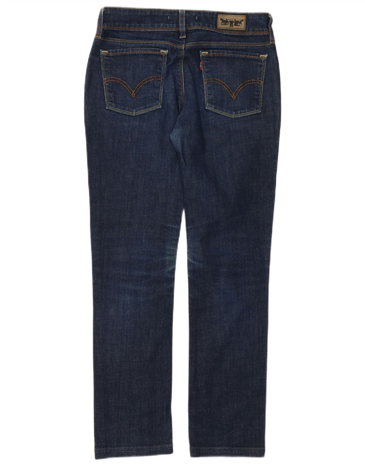 Vaqueros Levi's 571 Slim Mujer W32 L30 Algodón Azul Marino