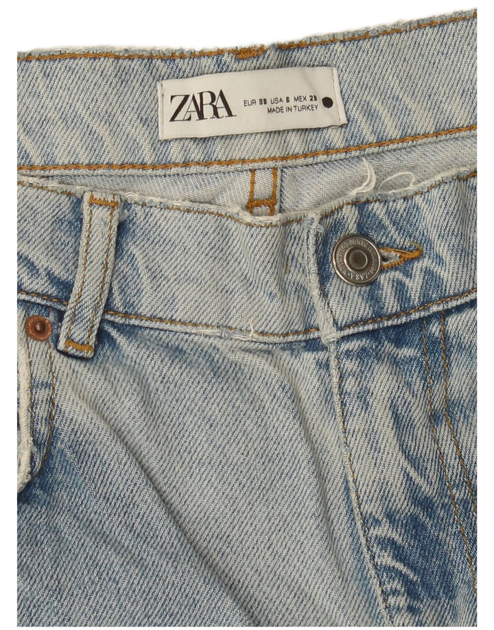 Zara Jeans Sueltos Mujer EU 38 Small W28 L26 Azul