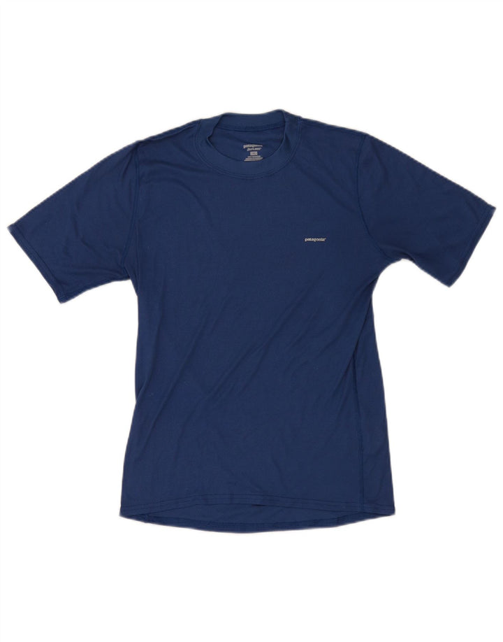 Camiseta Patagonia Hombre Top Small Azul Poliéster