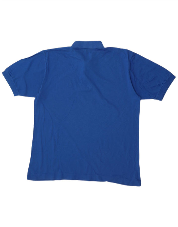 Sergio Tacchini Polo Hombre Grande Azul Algodón