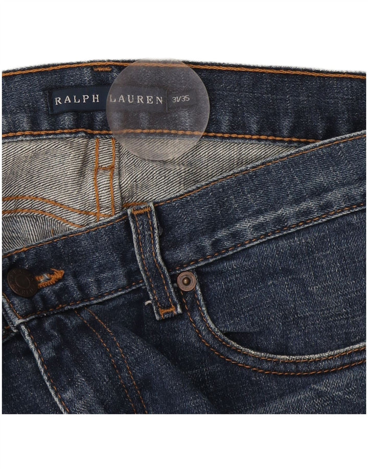 Ralph Lauren Vaqueros Rectos Mujer W31 L29 Azul
