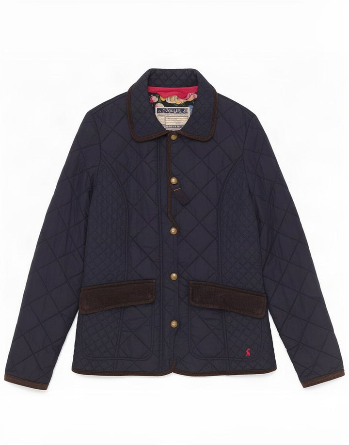 Chaqueta acolchada para mujer Joules UK 8 Small Poliamida azul marino