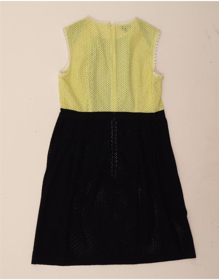 Hobbs Vestido básico sin mangas para mujer UK 44 Mediano Bloque de color multicolor