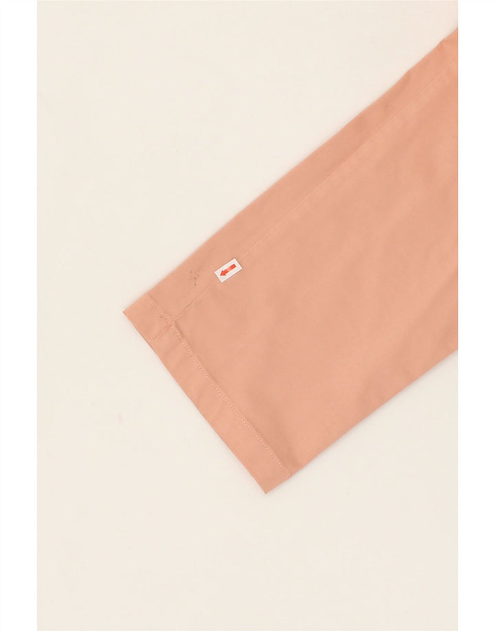 TOMMY HILFIGER Womens Slim Chino Trousers W36 L32 Pink Polyester Vintage Tommy Hilfiger and Second-Hand Tommy Hilfiger from Messina Hembry 