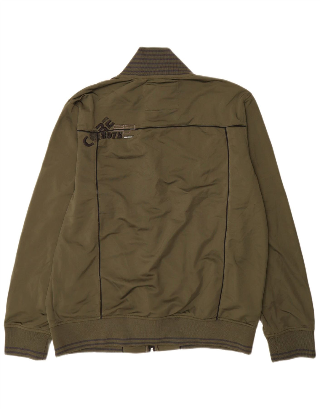 Jack & Jones Mens Graphic Chándal Top Jacket 2XL Caqui Colorblock