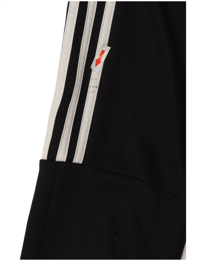 Adidas Chicos Climalite Chándal Pantalones 11-12 Años Mediano Negro Poliéster