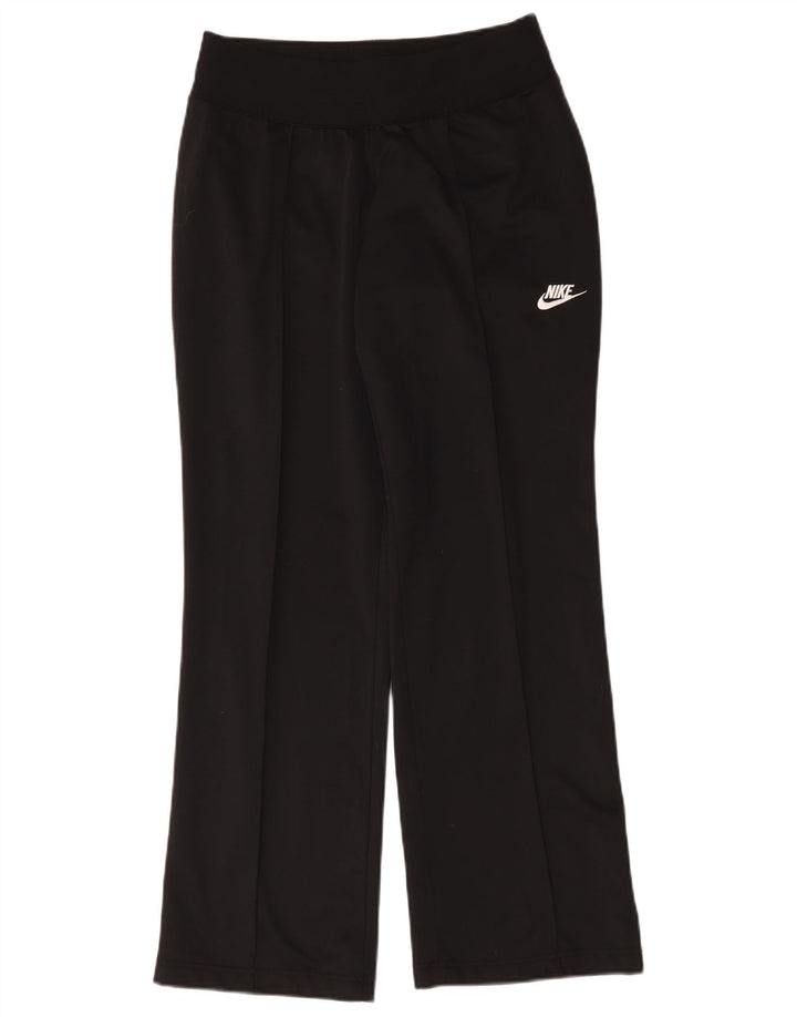 Nike Pantalones de chándal para mujer UK 10/12 Medium Negro Poliéster