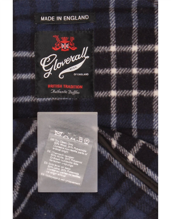 Gloverall Trenca con capucha para mujer EU 34 XS Lana azul marino