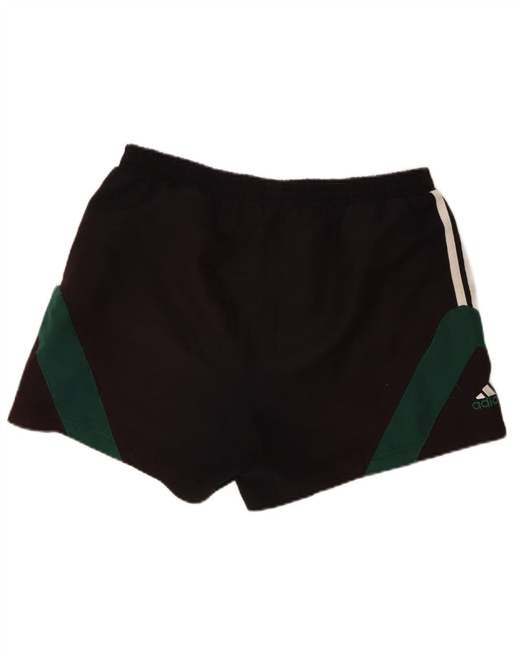Adidas - Pantalones cortos deportivos para hombre, color negro medio, poliéster