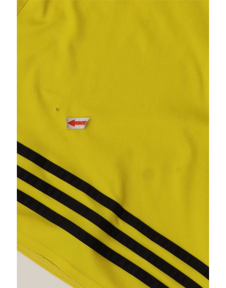 Adidas Mens Climalite Sport Shorts Grande Amarillo Poliéster
