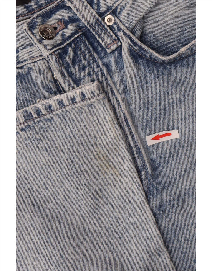Massimo Dutti Vaqueros Rectos Mujer EU 34 2XS W24 L31 Azul