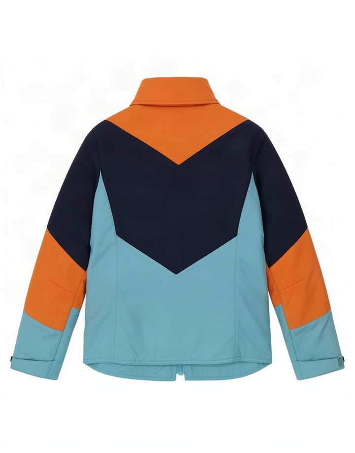 Chaqueta de esquí para mujer MC Gregor EU 40 Medium Blue Colourblock