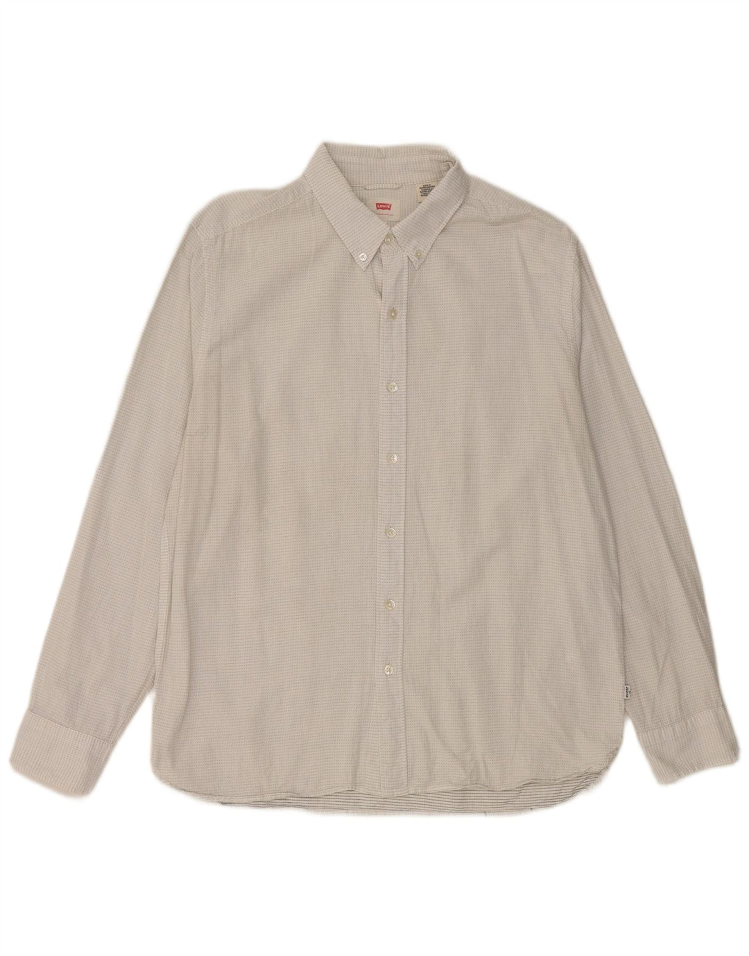 Camisa Levi's para hombre de algodón con lunares blancos grandes