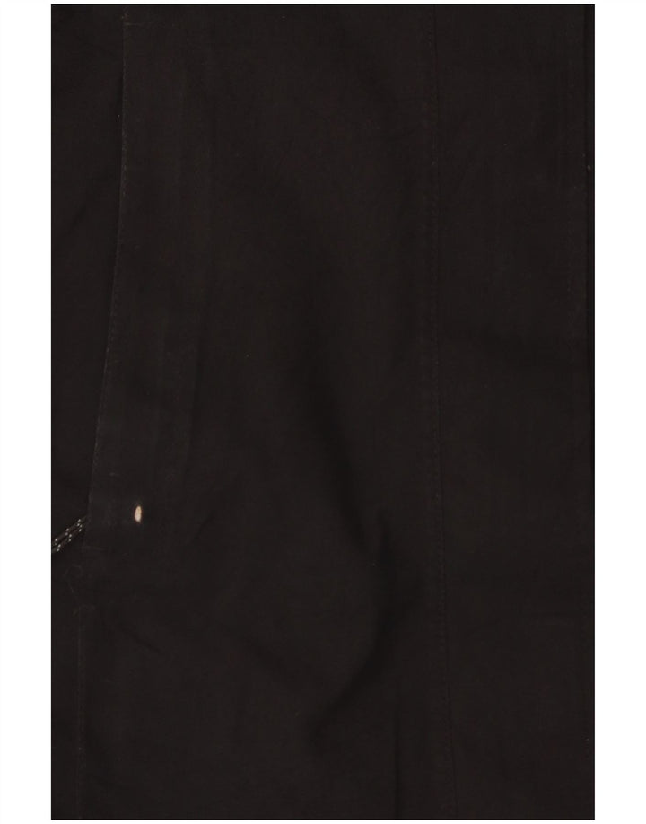 Eddie Bauer Abrigo cortavientos con capucha para mujer UK 6 XS Poliéster negro