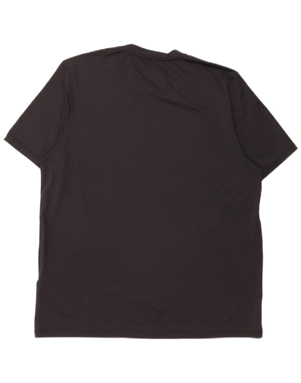 CHAMPION Camiseta gráfica para hombre Top XL Poliéster negro