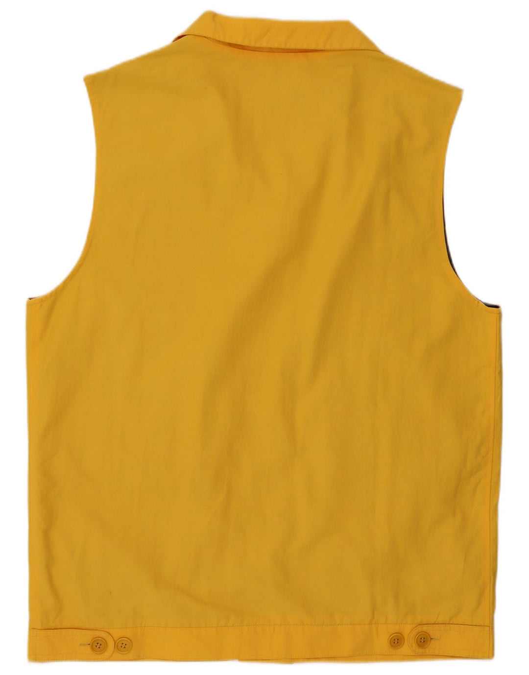Sea & Sky Chaleco utilitario para hombre UK 38 Algodón amarillo mediano