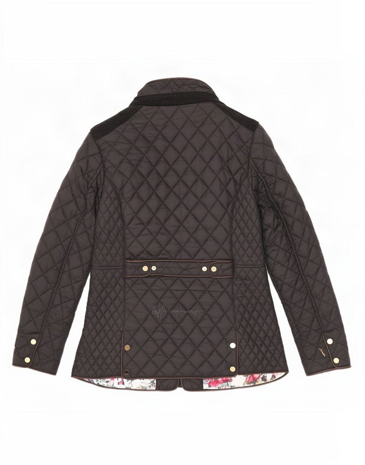 Chaqueta acolchada para mujer Joules UK 12 Mediana Poliamida negra
